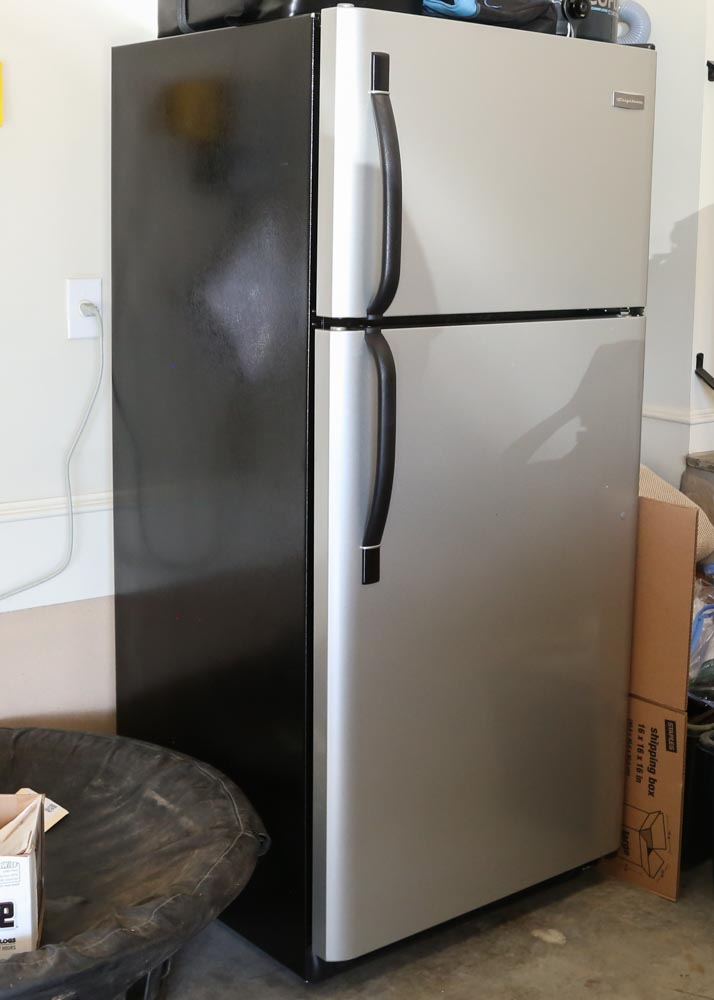 Frigidare Upright Refrigerator and Freezer
