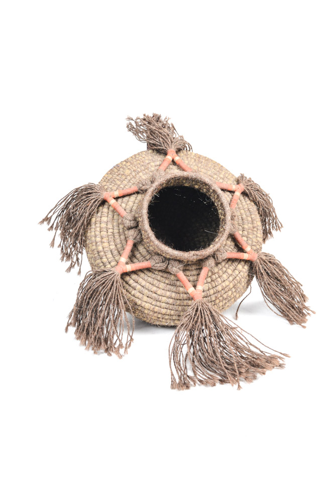 Handwoven Star Basket