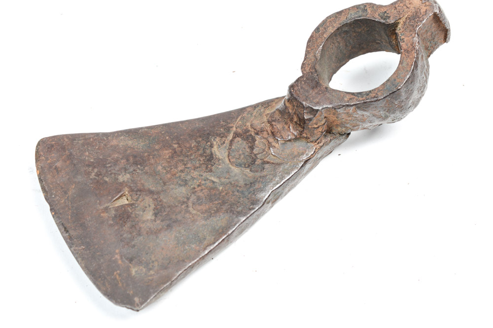 Five Antique Hand Wrought Tools