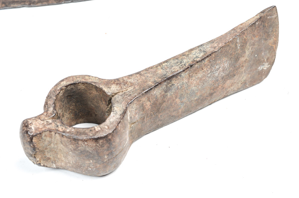 Five Antique Hand Wrought Tools