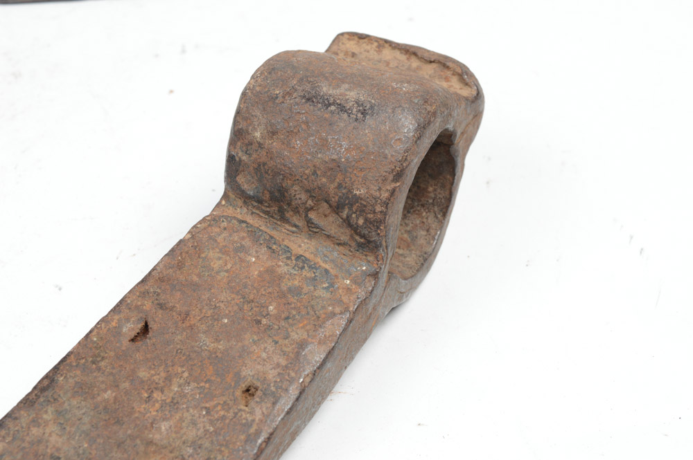 Five Antique Hand Wrought Tools