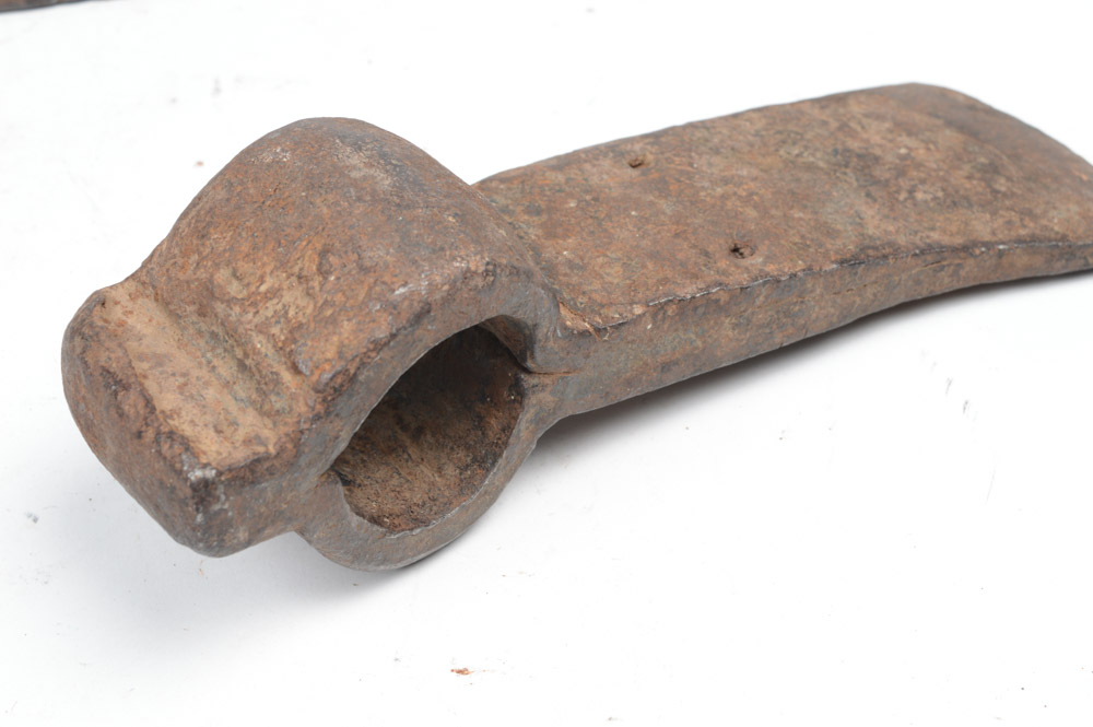 Five Antique Hand Wrought Tools