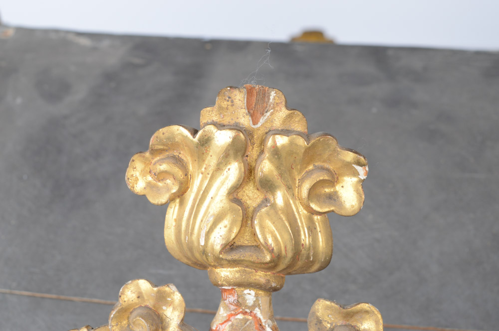 Fine 19th Century Santos of San Jacinto, in a Neo-Gothic Case