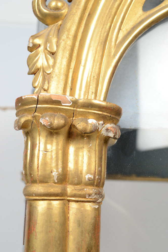 Fine 19th Century Santos of San Jacinto, in a Neo-Gothic Case