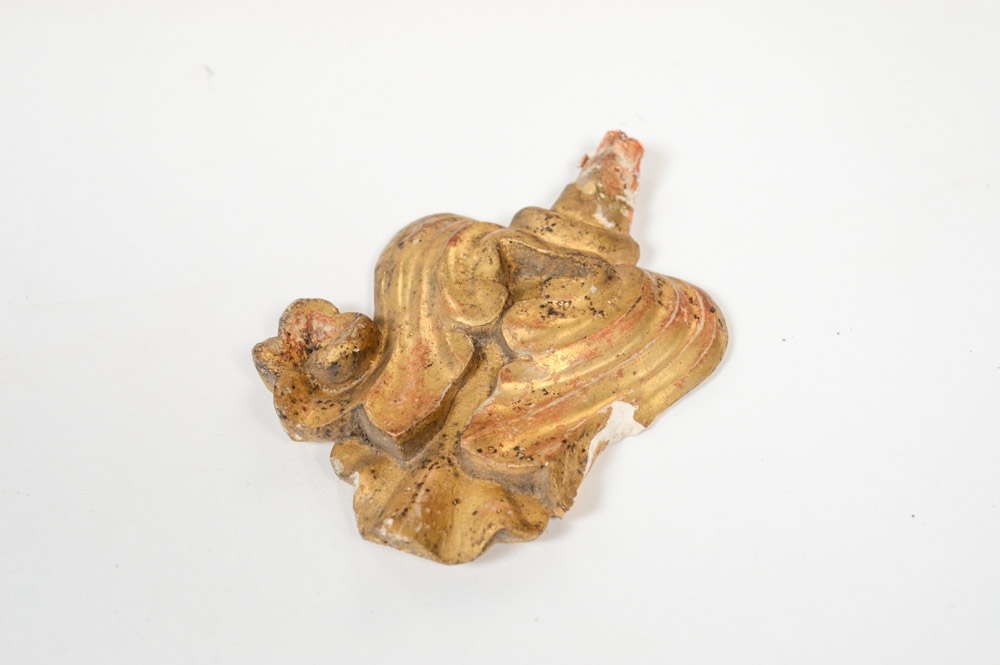 Fine 19th Century Santos of San Jacinto, in a Neo-Gothic Case