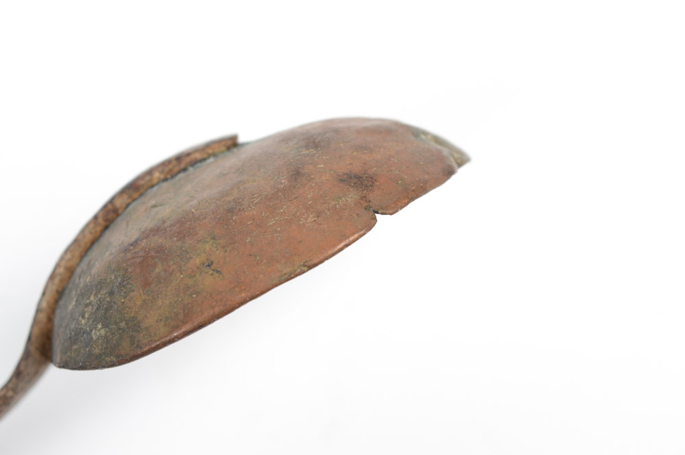 Five Antique Hand Wrought Spoons