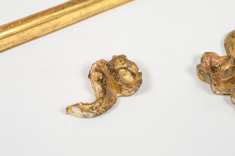 Fine 19th Century Santos of San Jacinto, in a Neo-Gothic Case