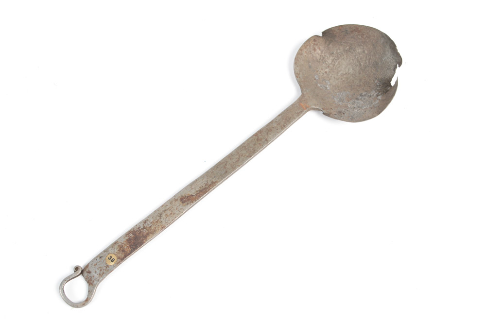 Five Antique Hand Wrought Spoons