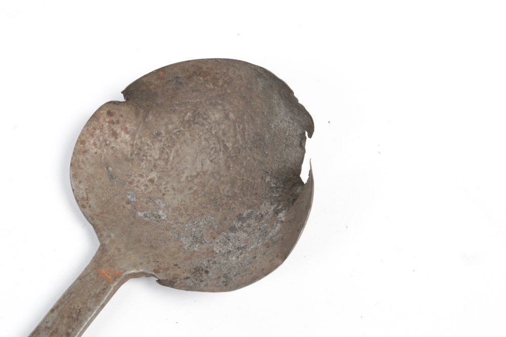 Five Antique Hand Wrought Spoons