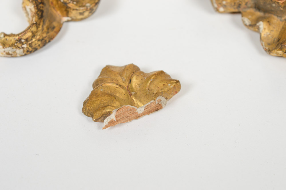 Fine 19th Century Santos of San Jacinto, in a Neo-Gothic Case