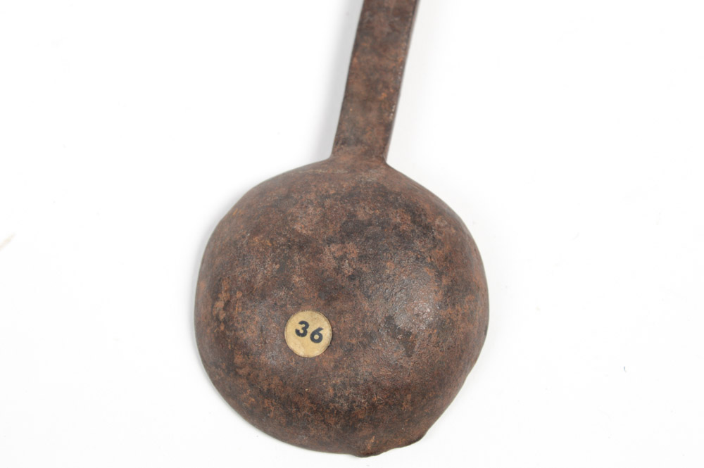 Five Antique Hand Wrought Spoons