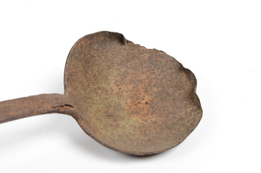 Five Antique Hand Wrought Spoons