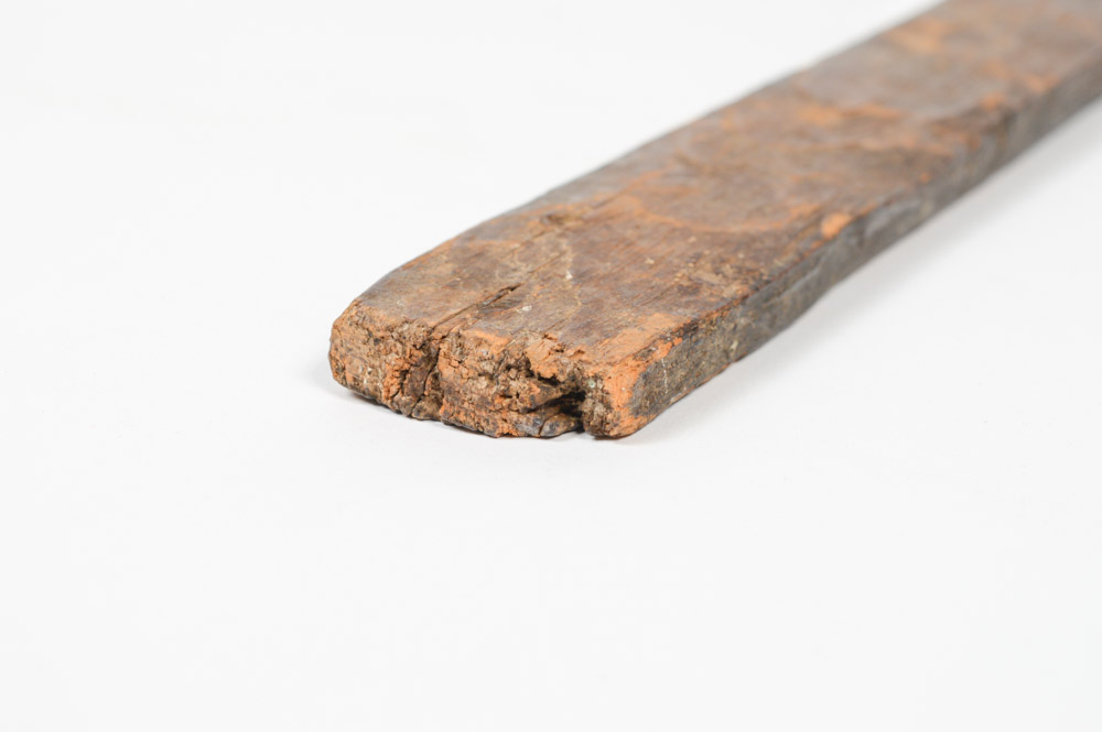 Antique Spanish Colonial Cross with Straw Inlay