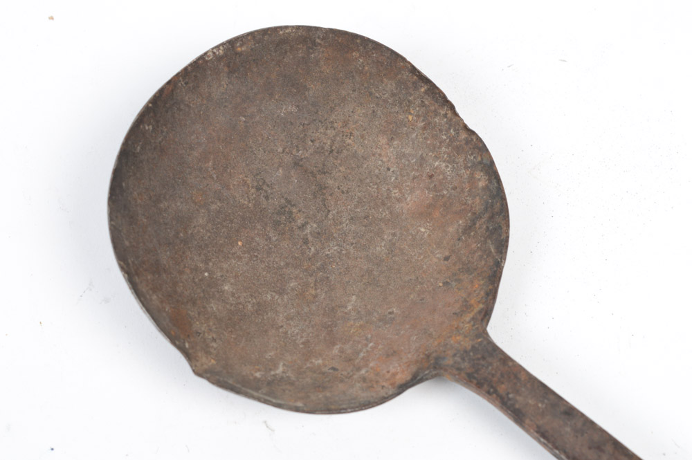 Five Antique Hand Wrought Spoons