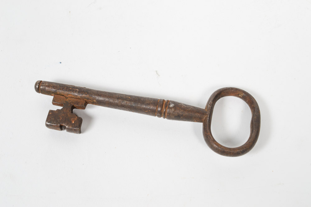 Five Antique Metal Skeleton Keys