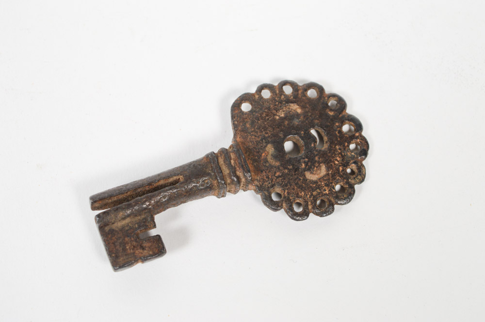 Five Antique Metal Skeleton Keys