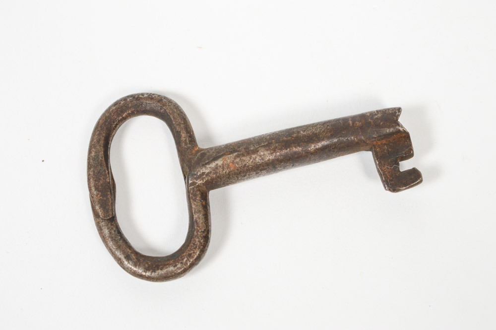 Six Antique Metal Skeleton Keys