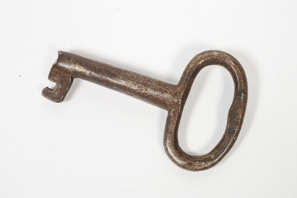 Six Antique Metal Skeleton Keys