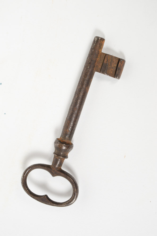 Six Antique Metal Skeleton Keys