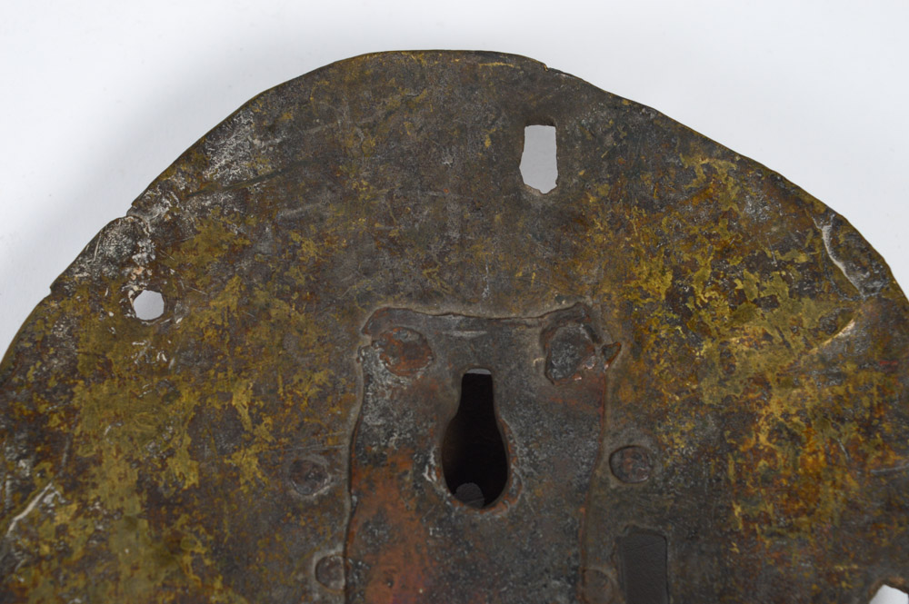 Antique Brass Door Knocker and Forged Lock