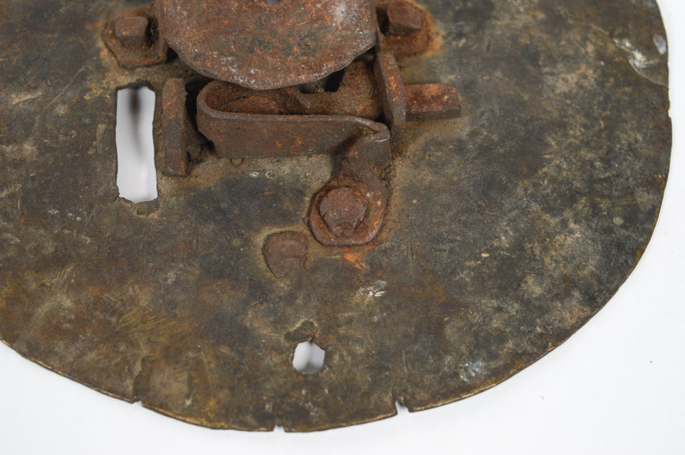 Antique Brass Door Knocker and Forged Lock