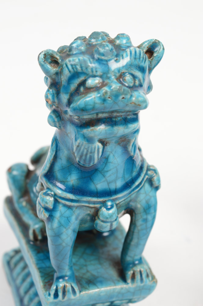 Chinese 19th Century Guardian Lion Figures