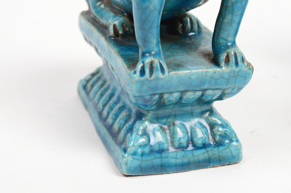 Chinese 19th Century Guardian Lion Figures