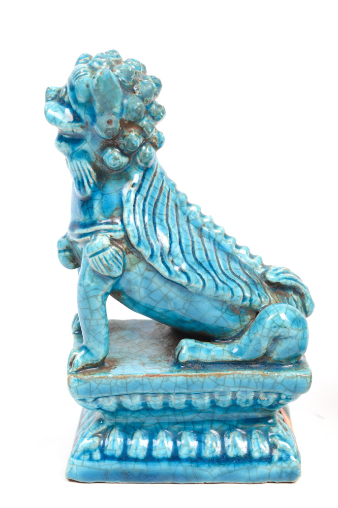 Chinese 19th Century Guardian Lion Figures