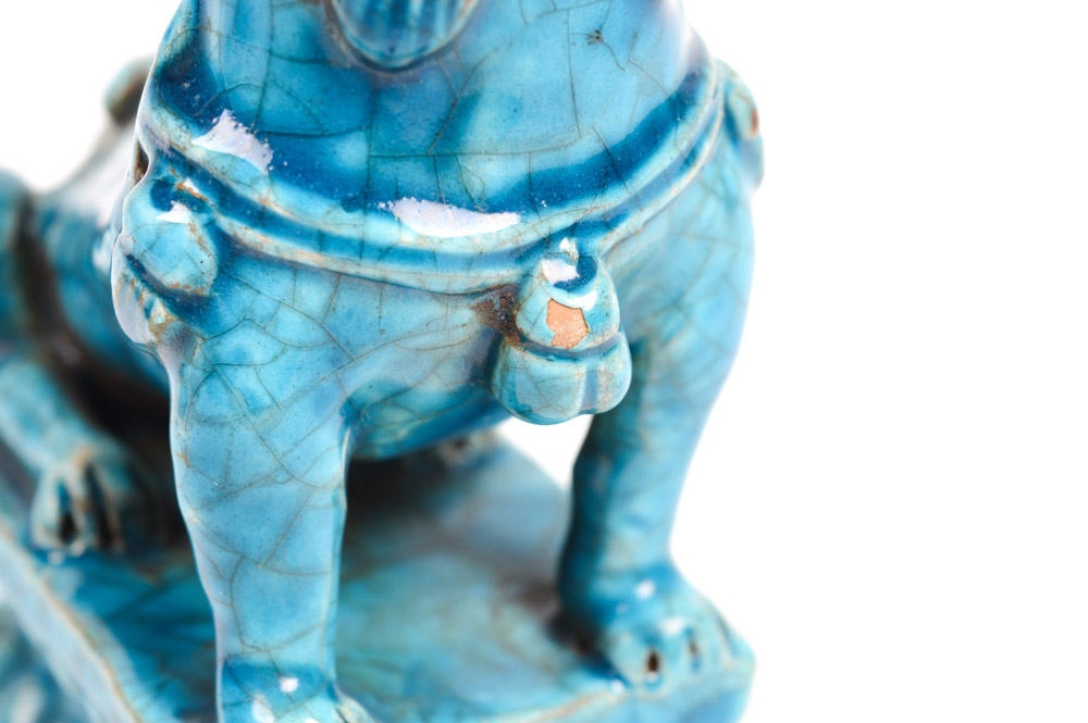 Chinese 19th Century Guardian Lion Figures