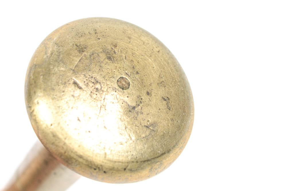 Antique Brass Mortar and Pestle