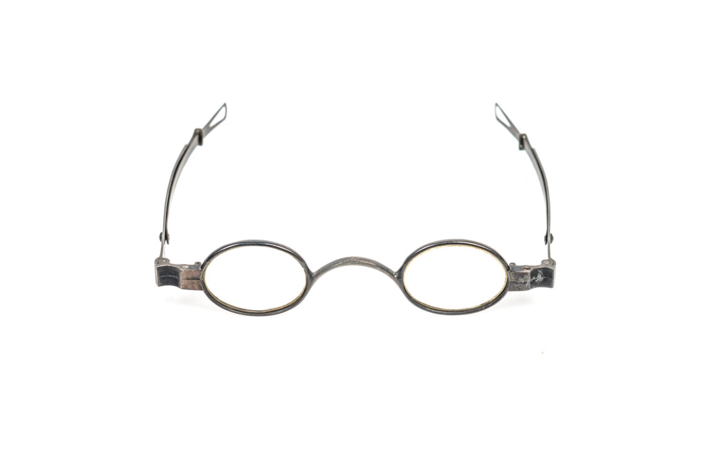 Antique James Peters Coin Silver Eyeglasses