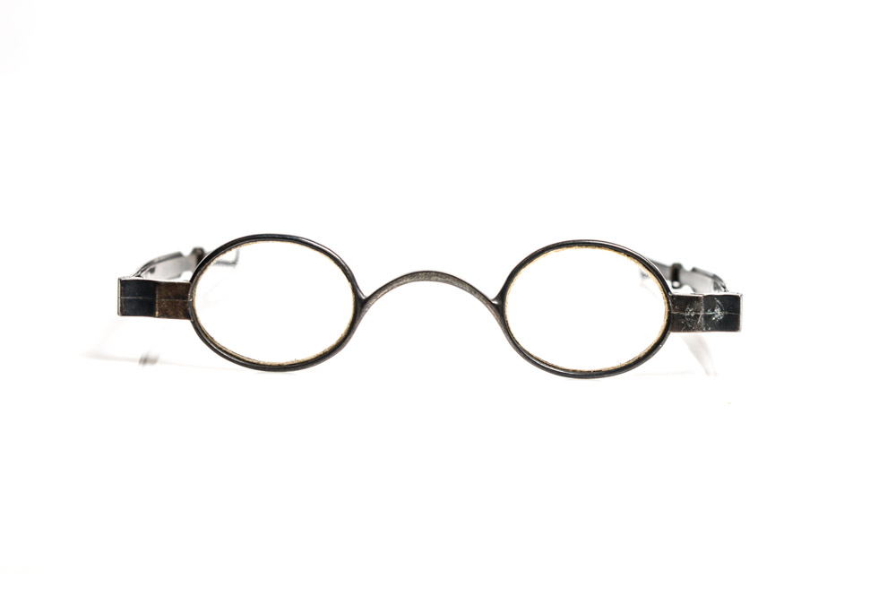 Antique James Peters Coin Silver Eyeglasses