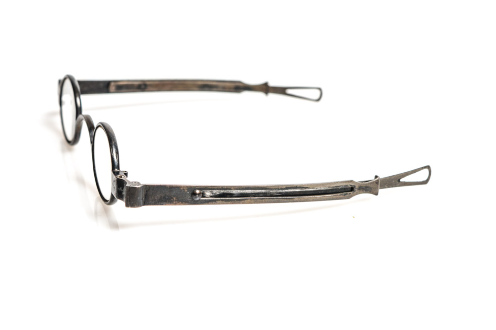 Antique James Peters Coin Silver Eyeglasses