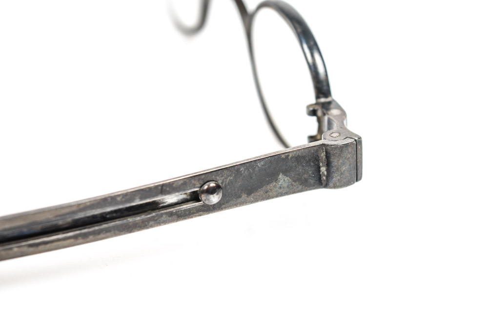 Antique James Peters Coin Silver Eyeglasses