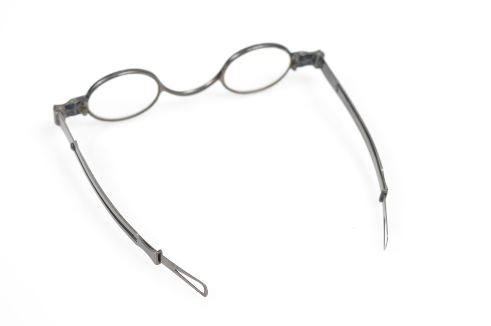 Antique James Peters Coin Silver Eyeglasses