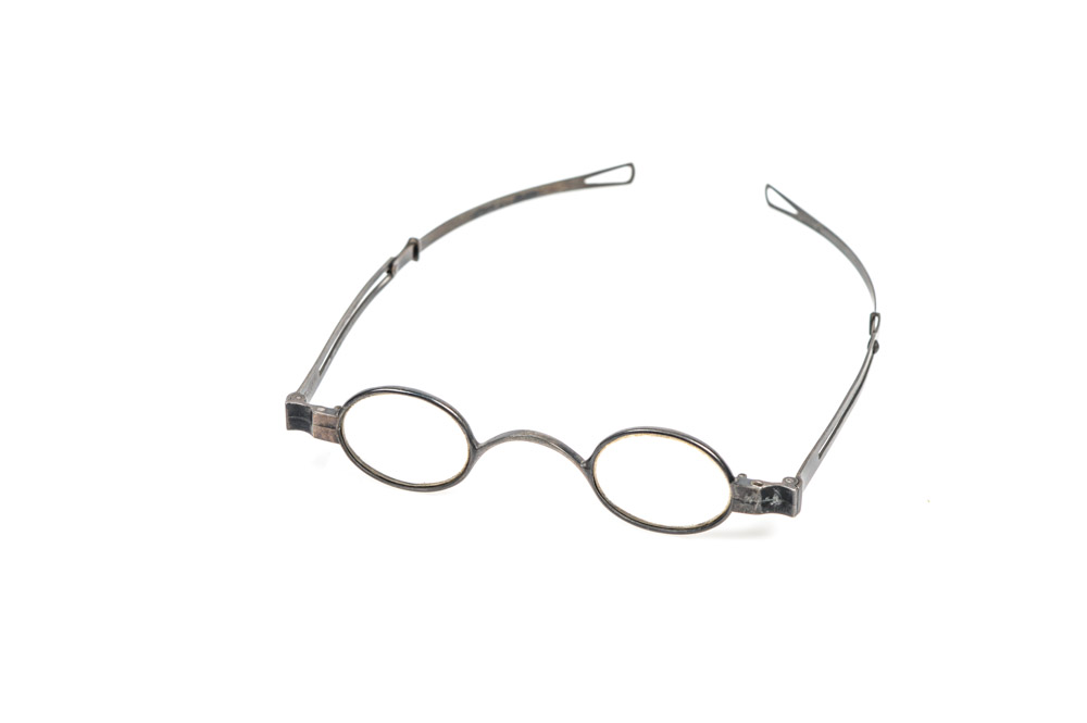 Antique James Peters Coin Silver Eyeglasses