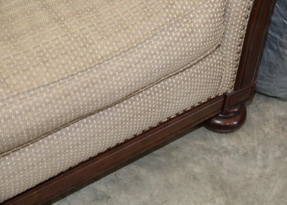 Upholstered Chair and a Half