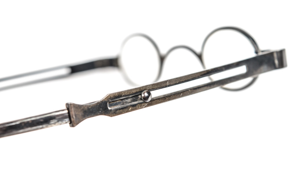 Antique James Peters Coin Silver Eyeglasses