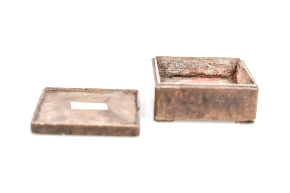 Antique Chinese Carved Agate Box