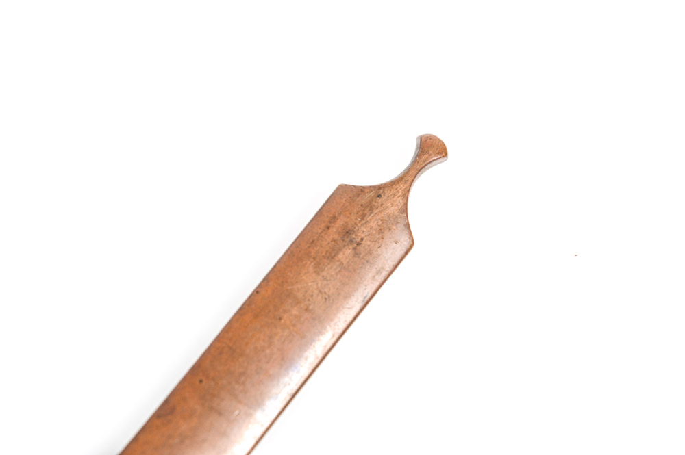 Antique Japanese Signed Umetada Narimasa Metal Kogai Hair Arranger Sword Accesory