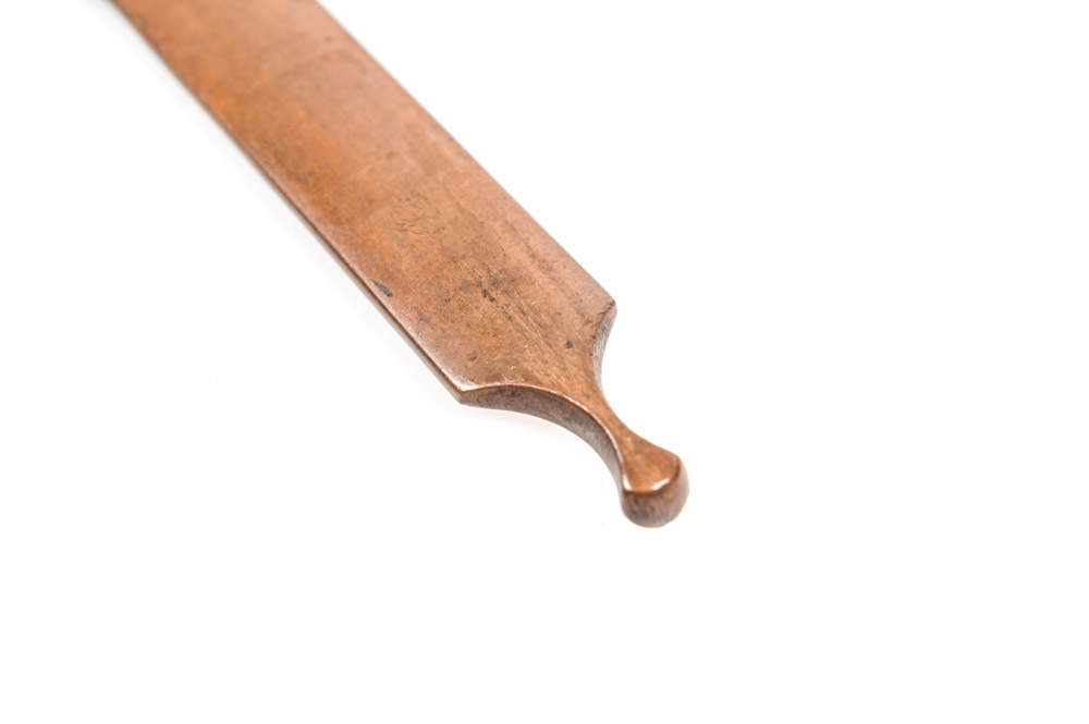 Antique Japanese Signed Umetada Narimasa Metal Kogai Hair Arranger Sword Accesory