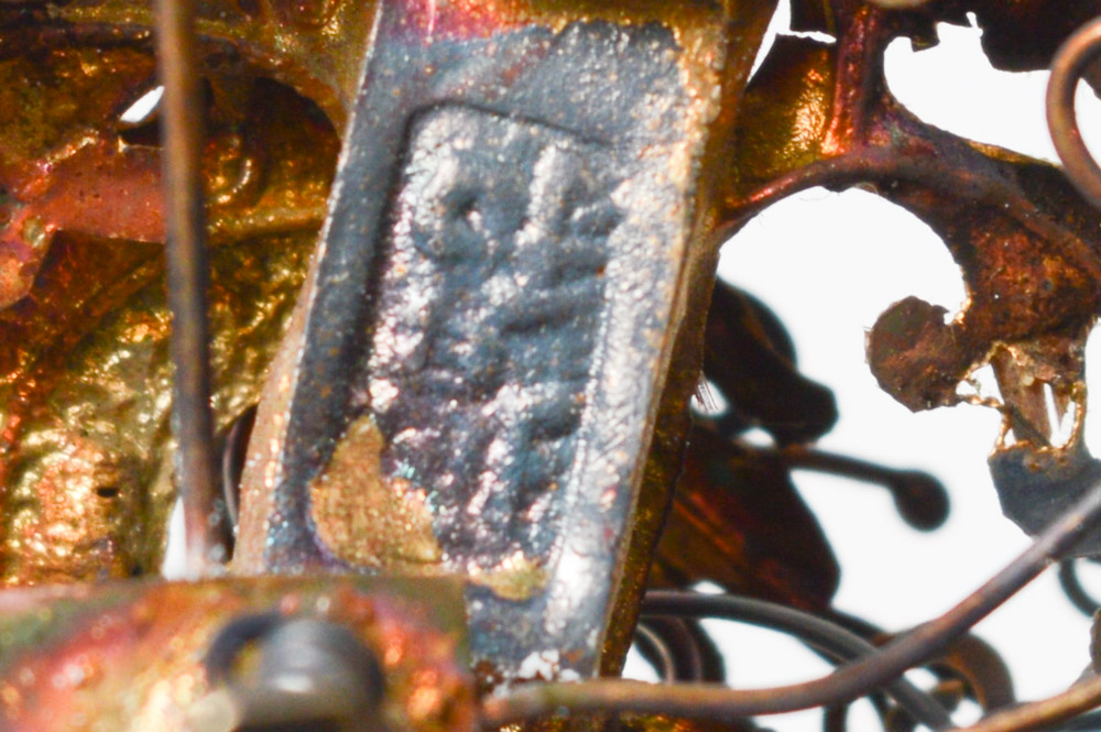 Late Qing Dynasty Kingfisher Feather Hair Ornament