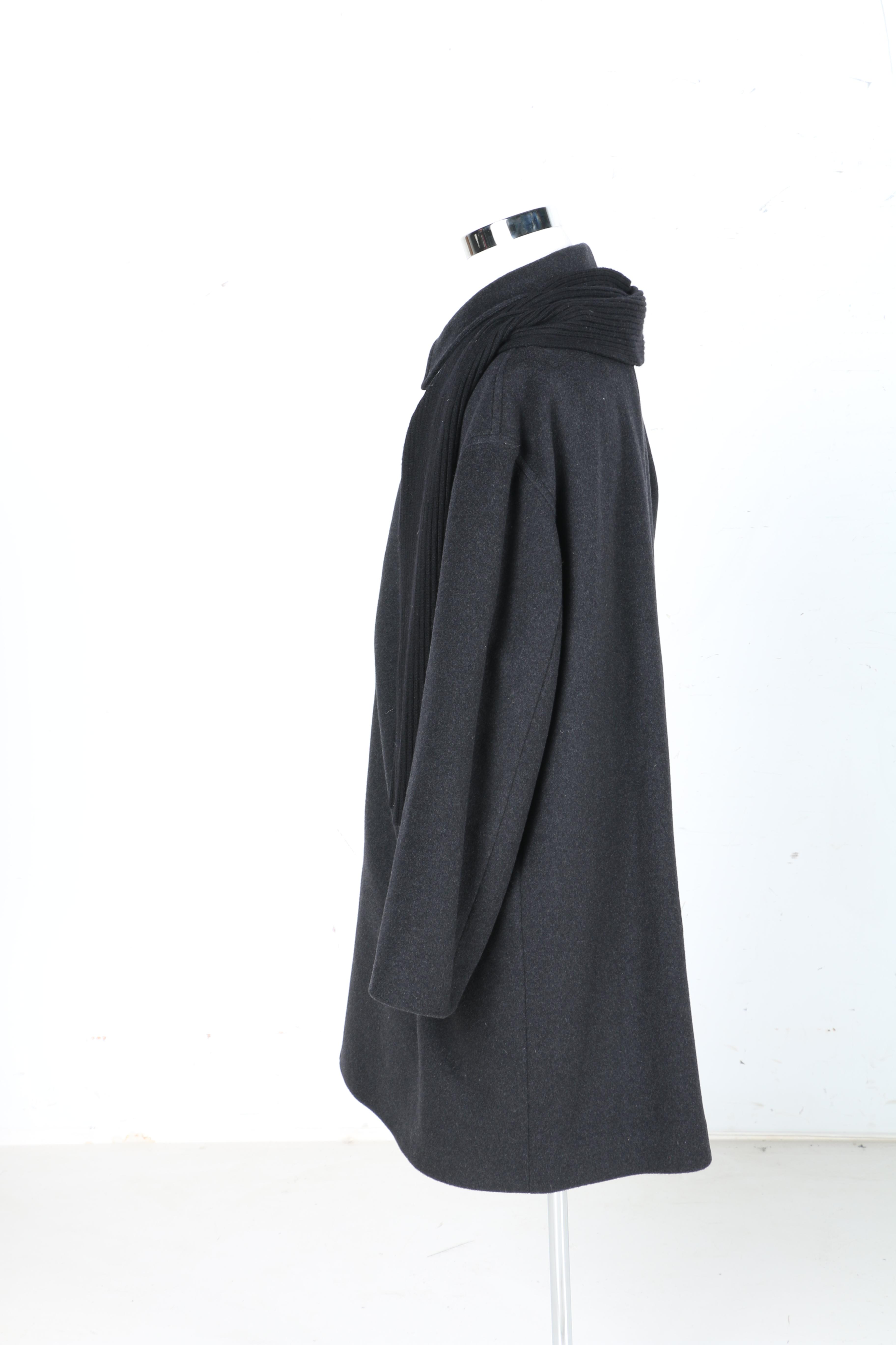 Men's Brooks Brothers Wool Coat and 346 Scarf