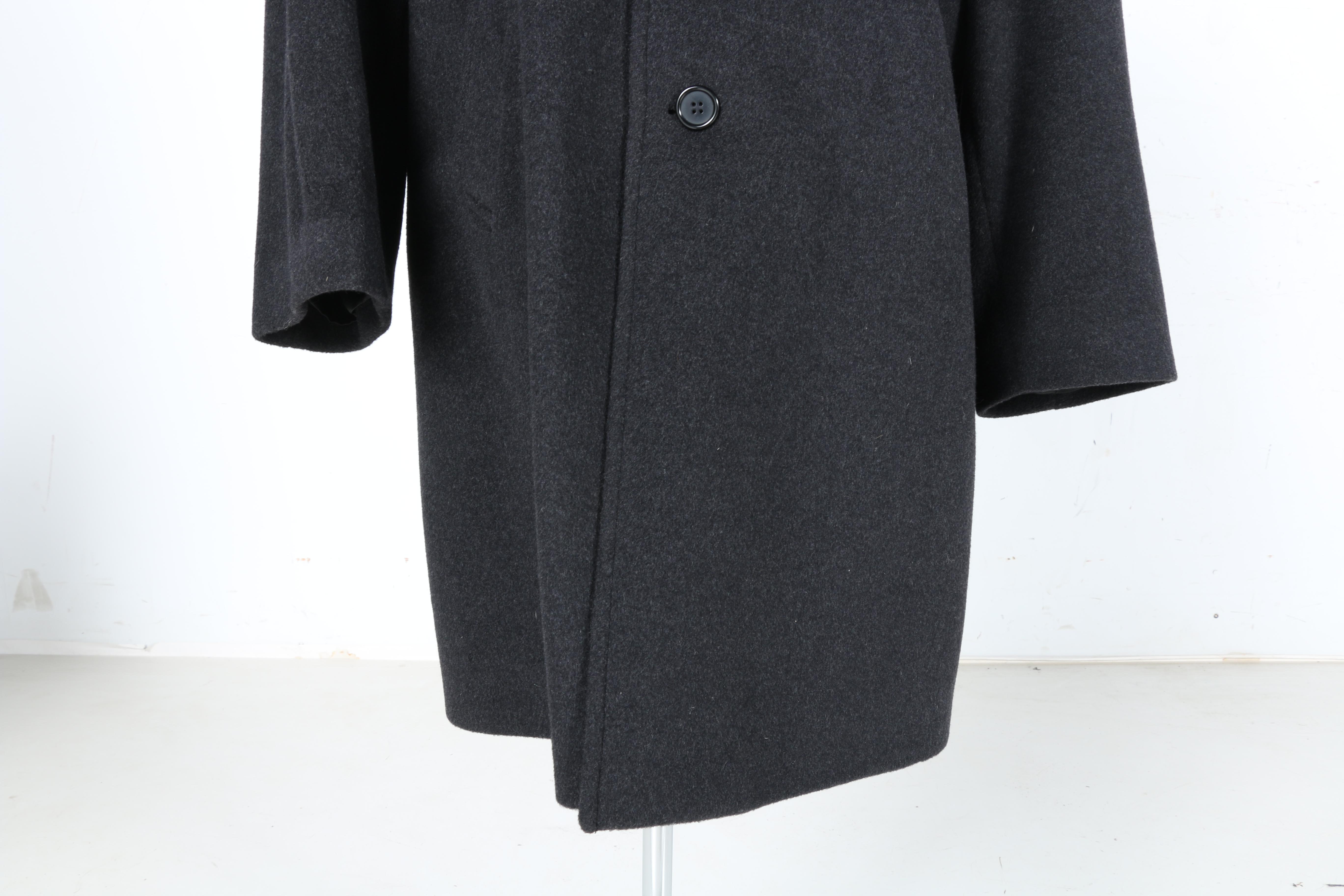 Men's Brooks Brothers Wool Coat and 346 Scarf