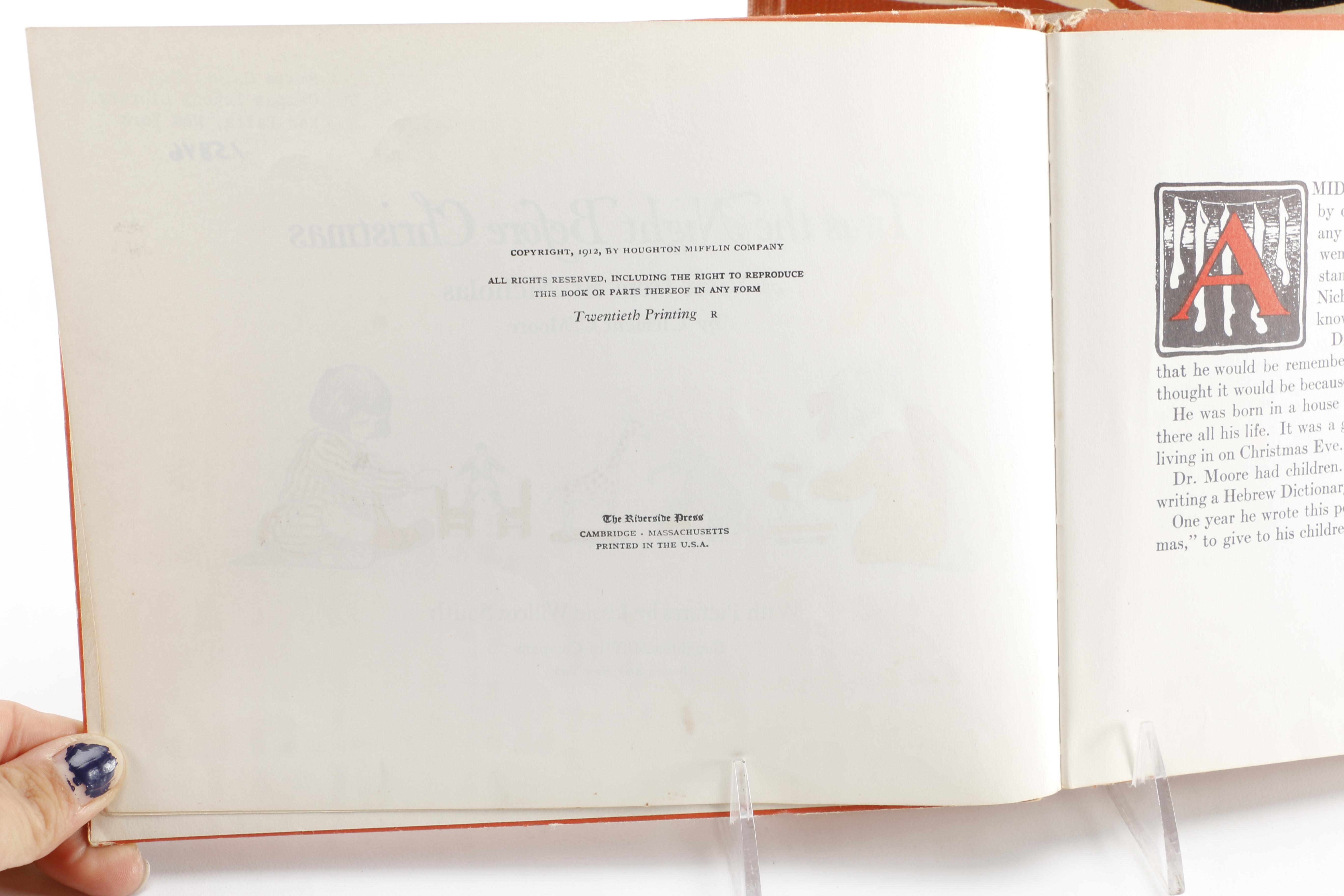 Vintage Children's Christmas Books