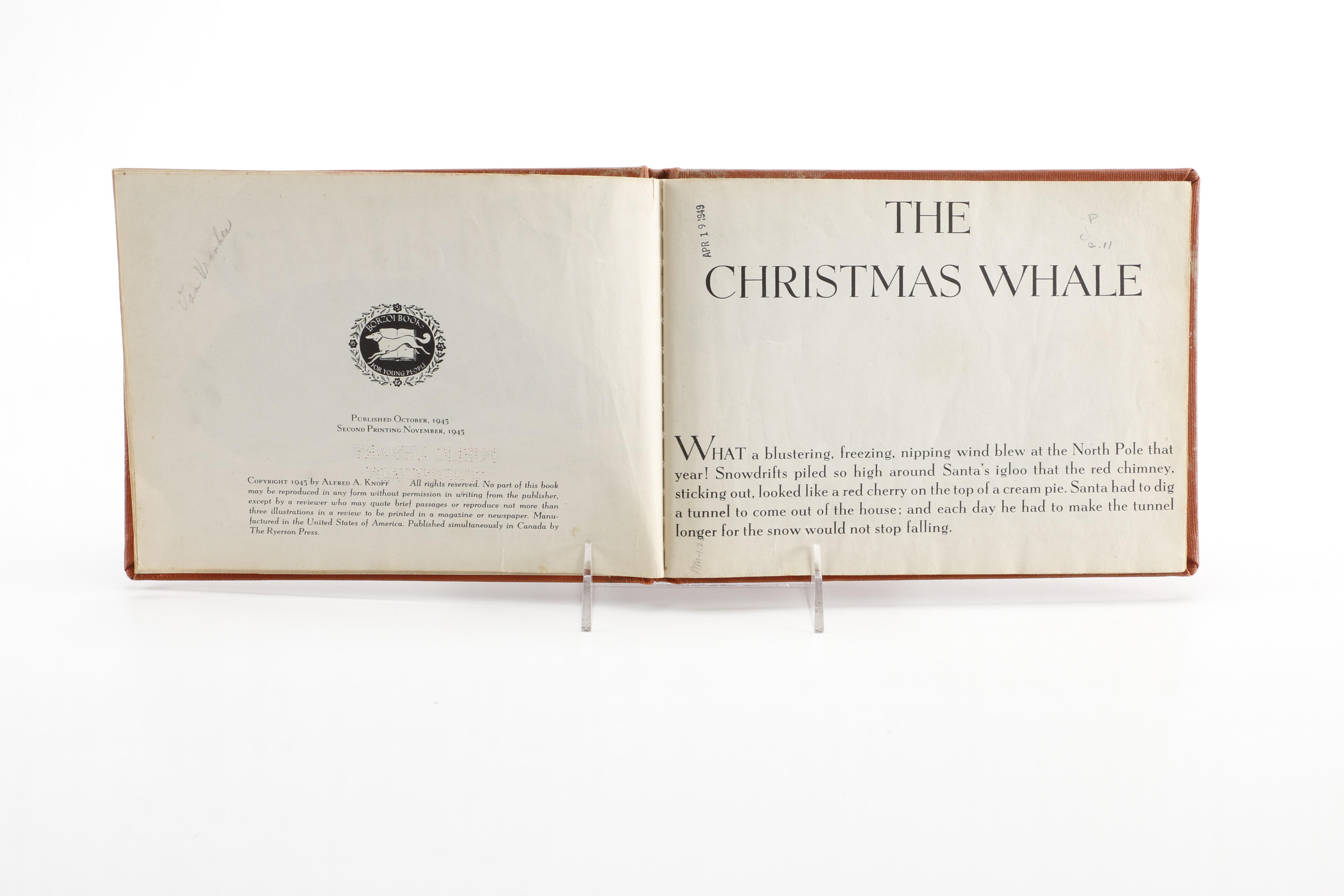 Vintage Children's Christmas Books