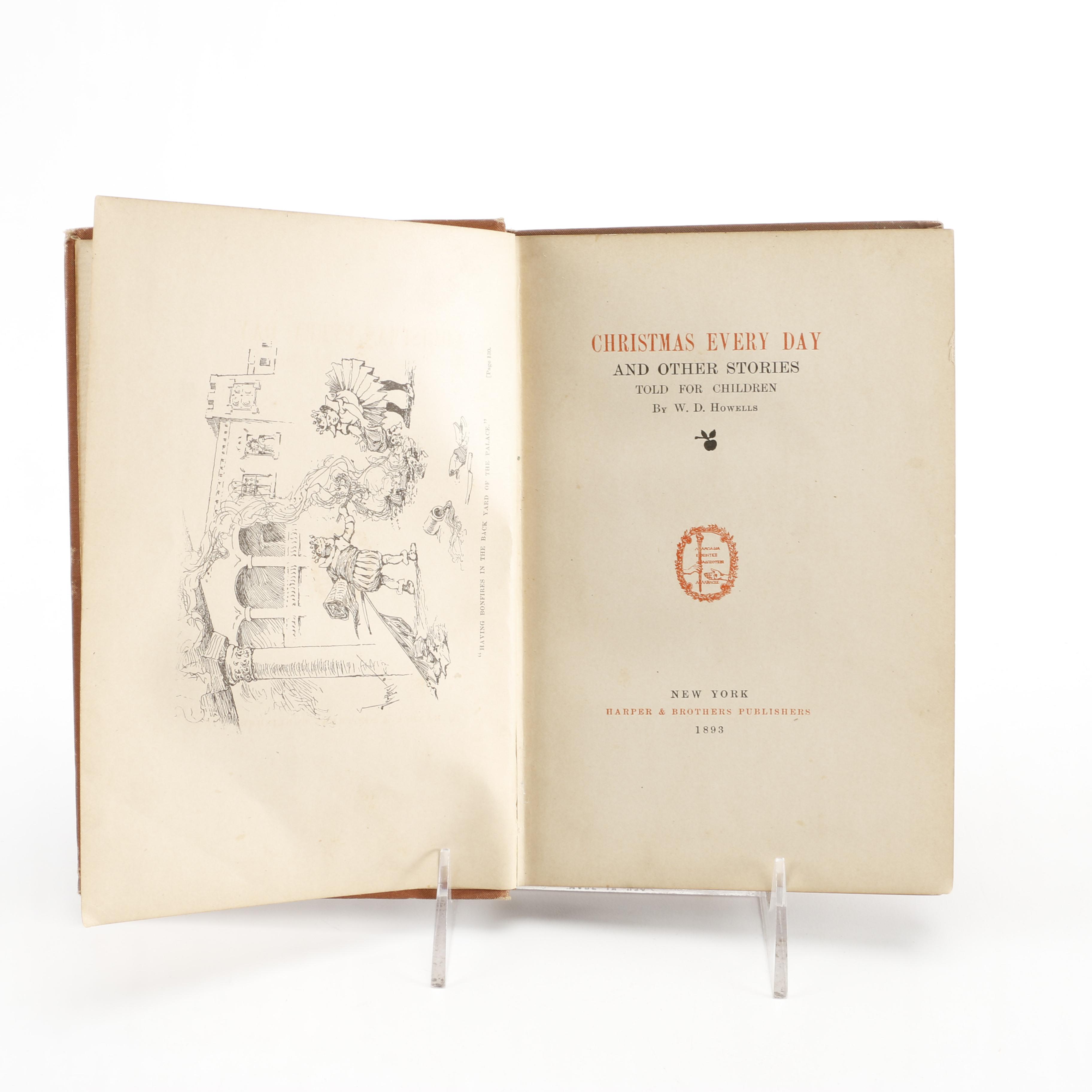 Vintage Children's Christmas Books