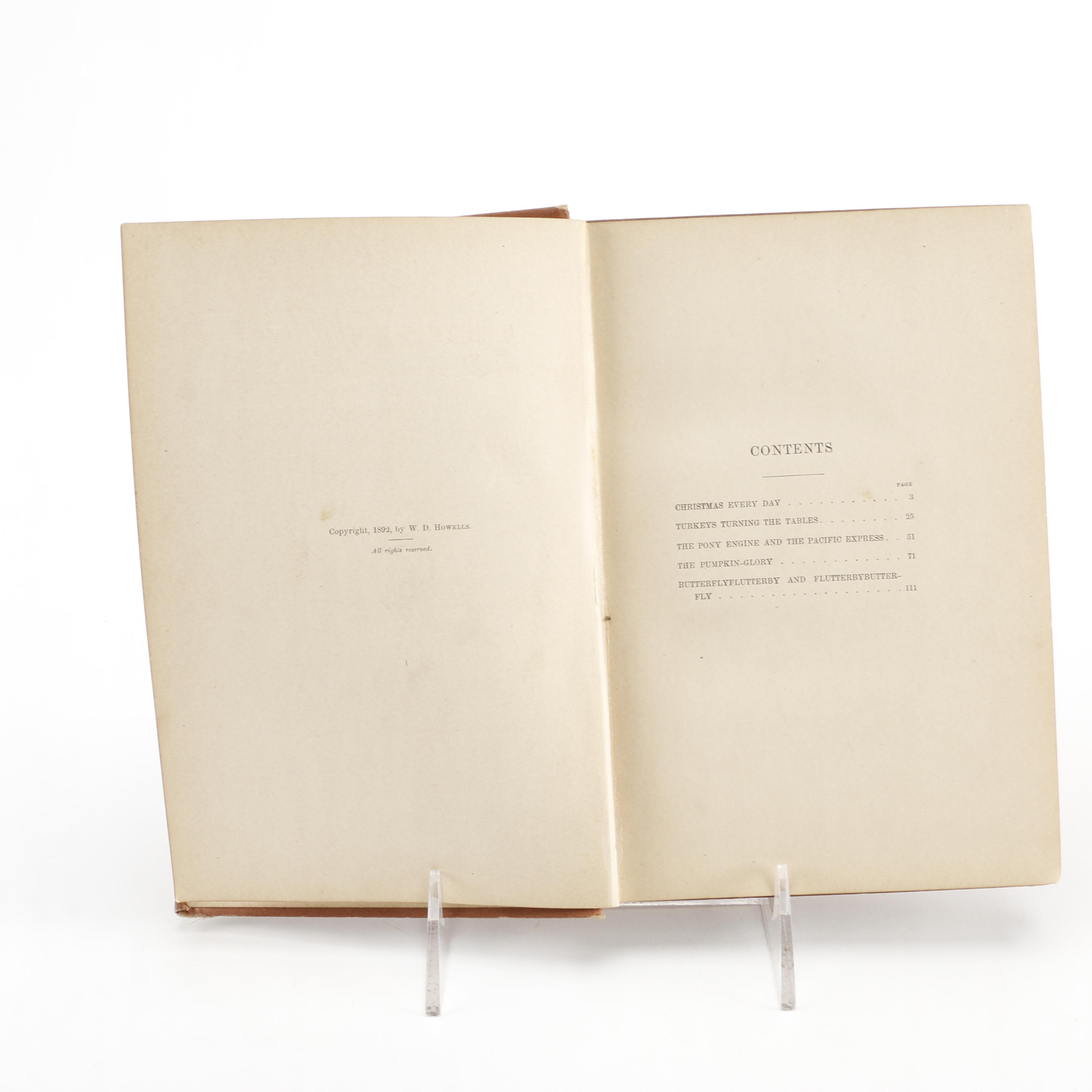 Vintage Children's Christmas Books