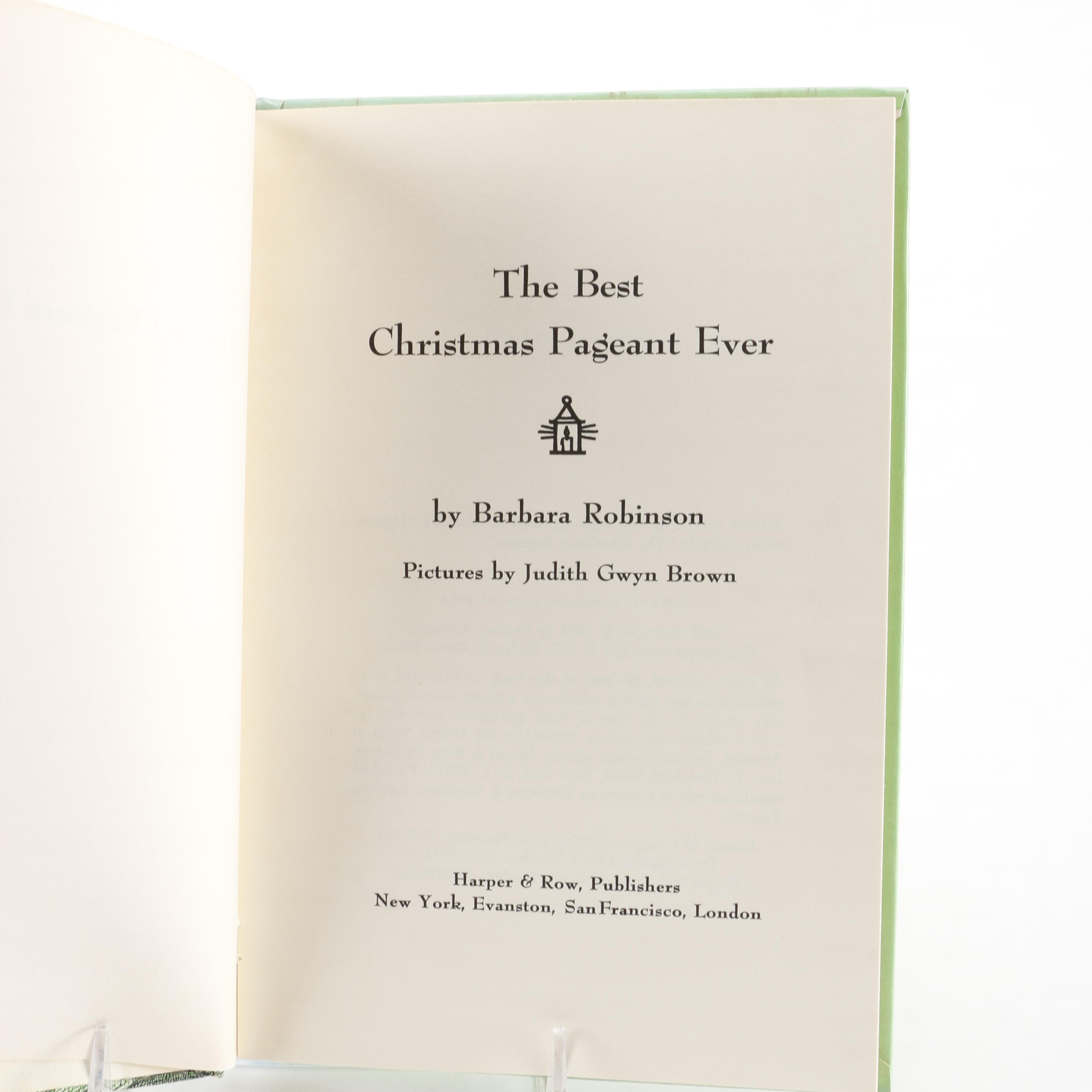 Vintage Children's Christmas Books