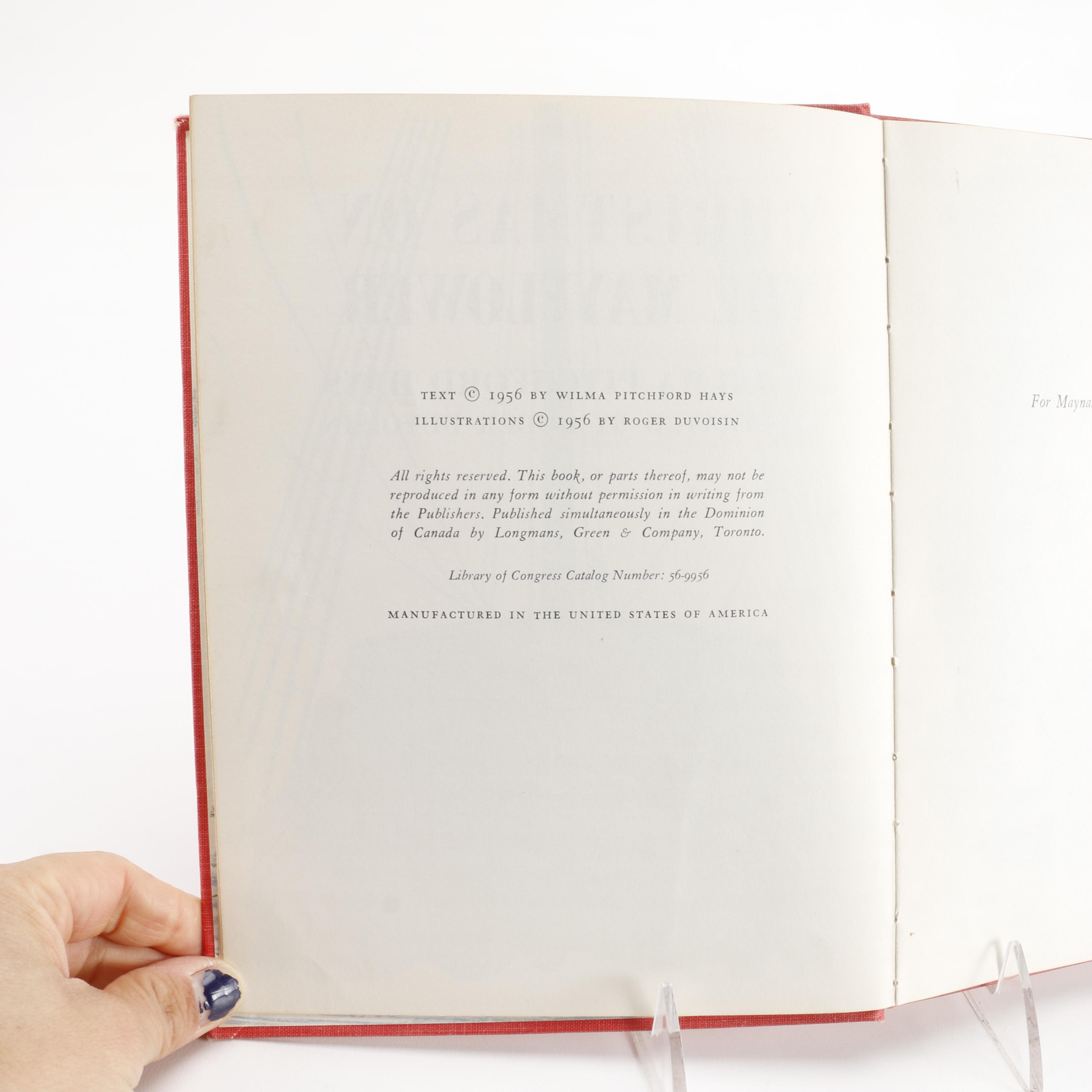 Vintage Children's Christmas Books